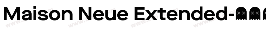 Maison Neue Extended字体转换
